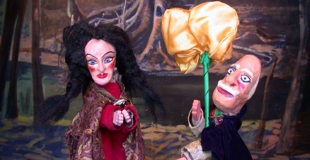 Les marionnettes du Parc Henri Barbusse en arbre de Noël (93)