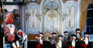 La symphonie des jouets, spectacle de marionnettes pour la fête de Noël d'un Centre de Loisirs (77)